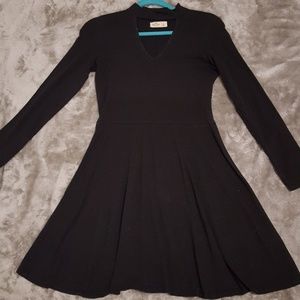 Hollister Black Keyhole Dress